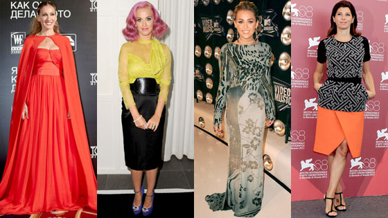Sarah Jessica Parker, Katy Perry, Miley Cyrus, Marisa Tomei Sarah Jessica Parker, Katy Perry, Miley Cyrus, Marisa Tomei
